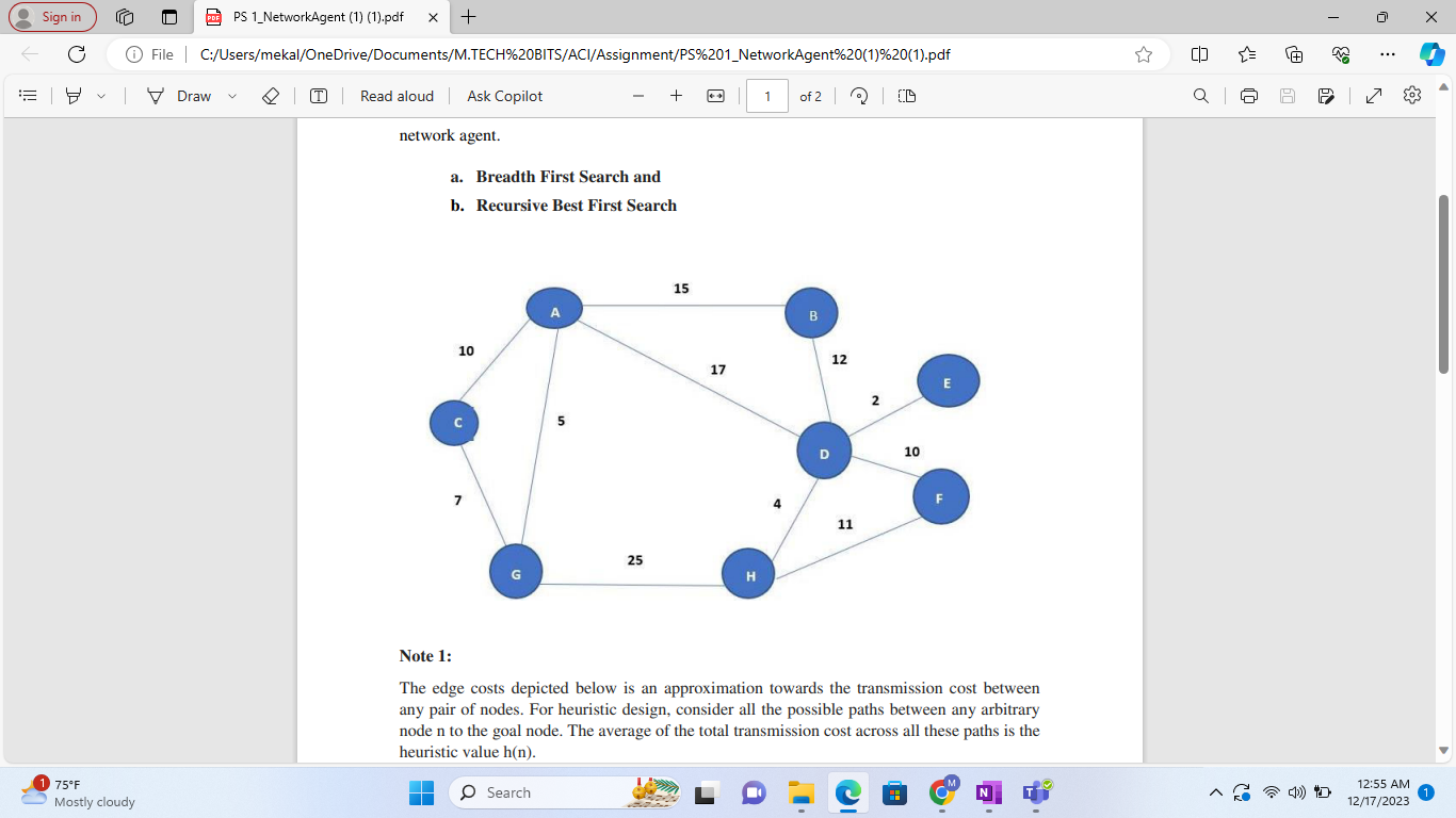 Given below are the shared and distributed servers placed at various locations