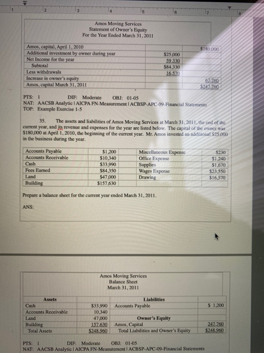 How do you find the total amount for the balance sheet for