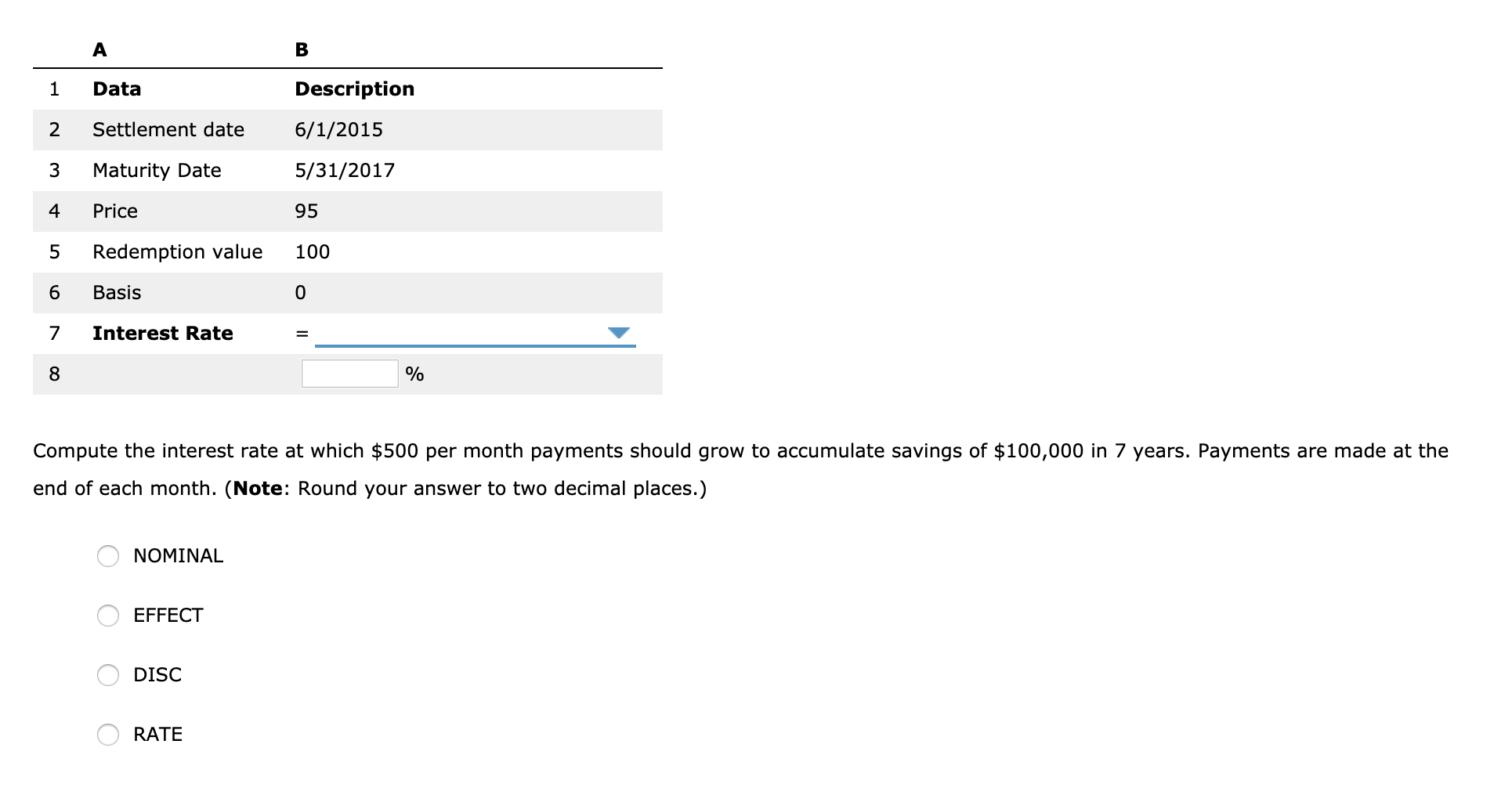 Based on your understanding of these functions, complete the following statements: of