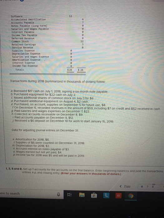 Payable Interest Payable Income Tax Payable Deferred Revenue Como Stock Retained Earnings