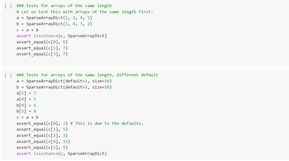 initial values for the array. Otherwise, we need to specify a size."""