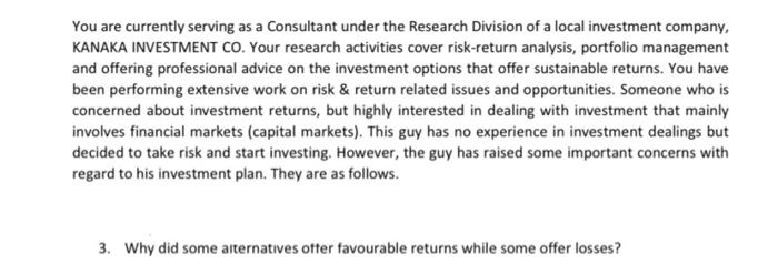 the KANAKA consultant, dont make it too general, provide simple illustrations (graphs,charts)