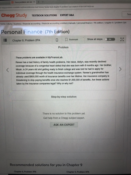  These problems are ava + v 3973426-exc Sea Chegg Study TEXTBOOK