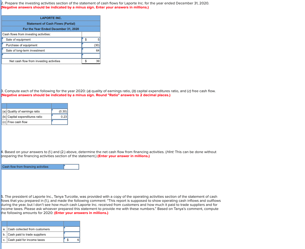 Thanks! Additional information is as follows: a. Old equipment was sold for