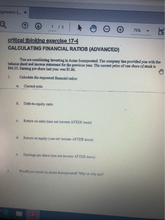  ignment ... * @ @ @ 1 | 3 | 4