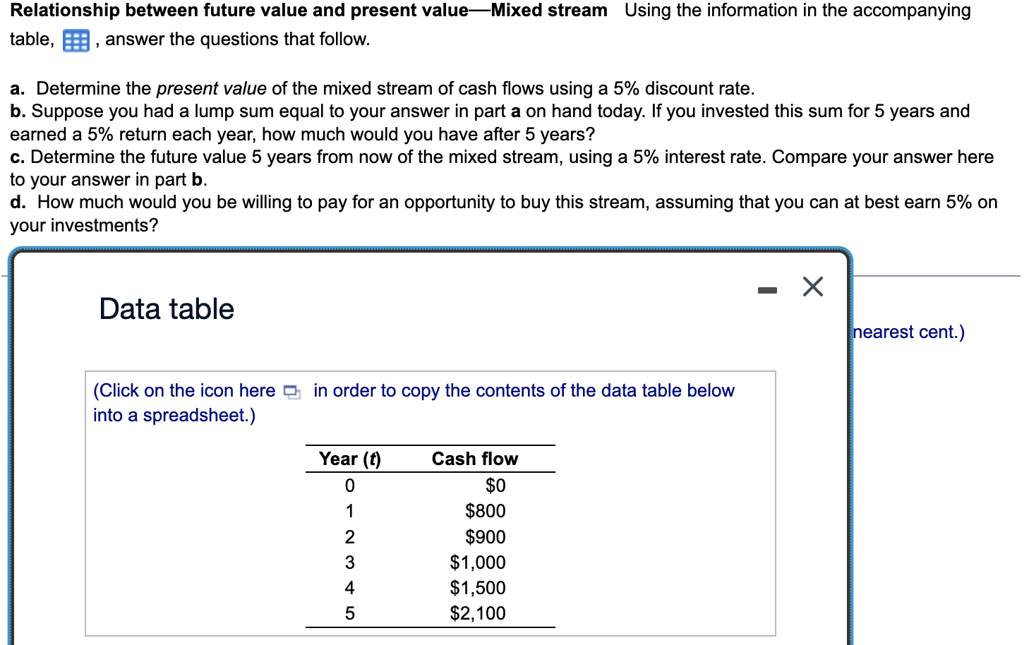  Please solve A, B, C, and D Relationship between future value