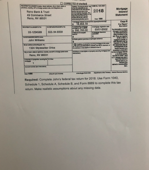 August 2, 1975) is a single taxpayer. John's earnings and withholdings as