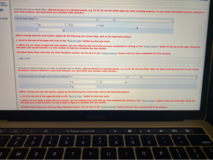 retail entory method is used by The Bronx Company. Inventory, purchases, and