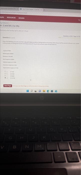  OUPS RESOURCES GRADES 2 and 5th For ) Question 0 es