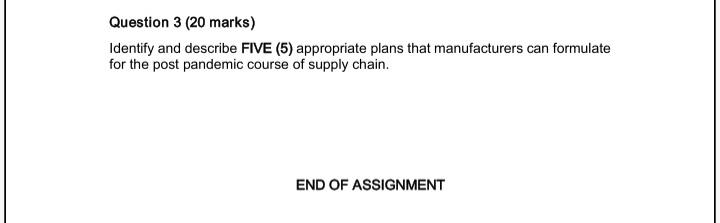 and with more elaboration for the 5 points. The answer must related