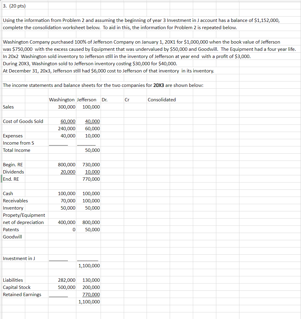 (Part A) information to fill out the answer for Part B) a.