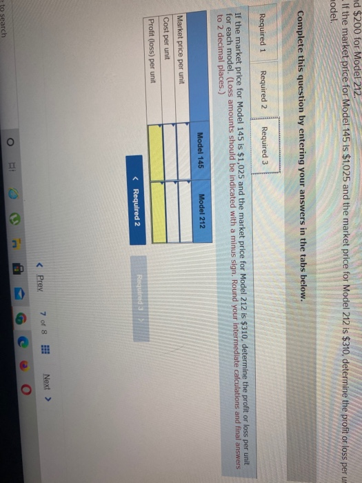 two manufacturing processes and the production support process follow. Process Activity Overhead