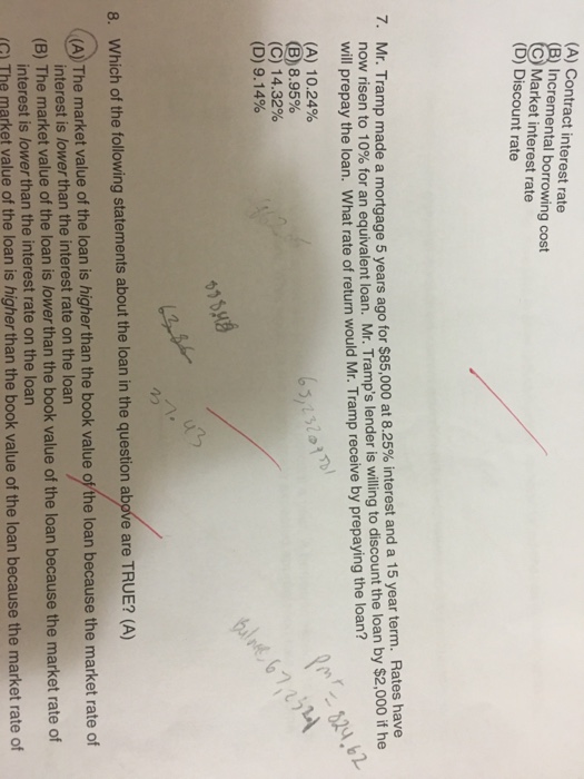  Can you please explain how you get question #7 and how