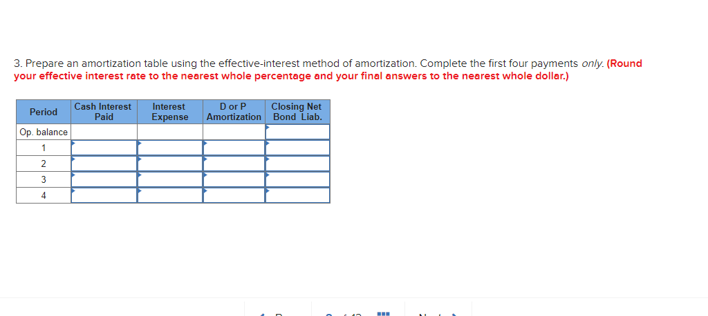 interest payments. Underwriting costs, paid up front, are $1,152,000. The bond sells