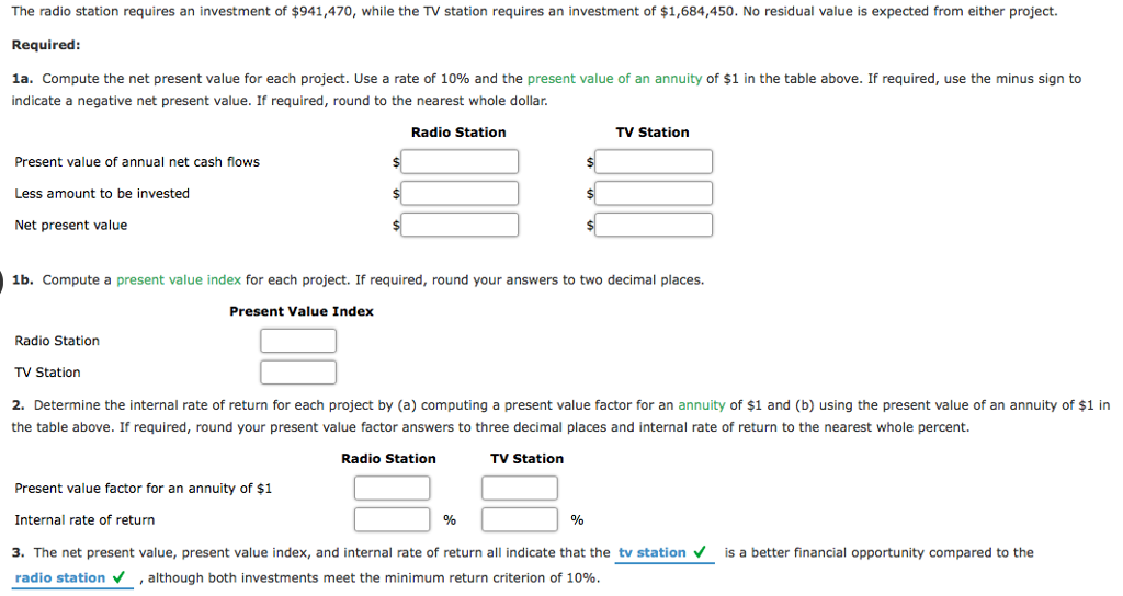 Return Method and Analysis The management of Quest Media Inc. is considering
