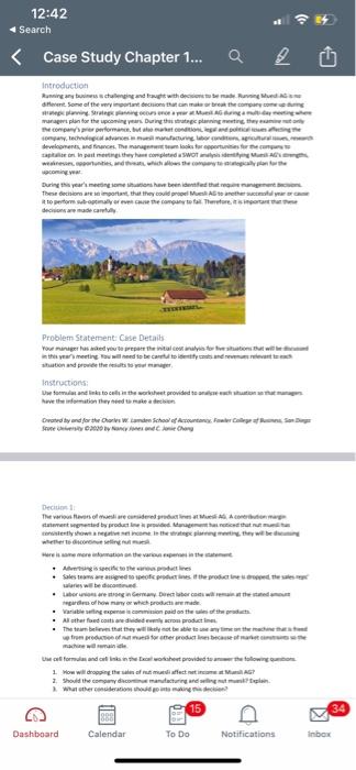  need the cell formulas 12:42 Search 04