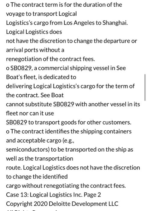 Logical Logistics. Logical Logistics Inc. Logical Logistics Inc. (Logical Logistics or the