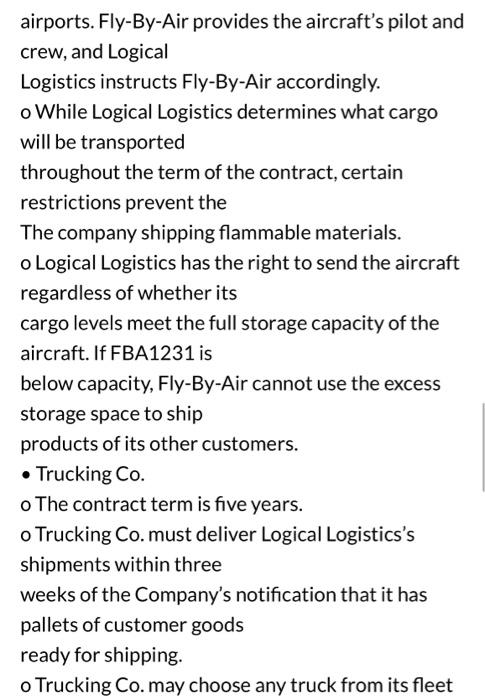 offices in North America, South America and Asia. The Company contracts fleets