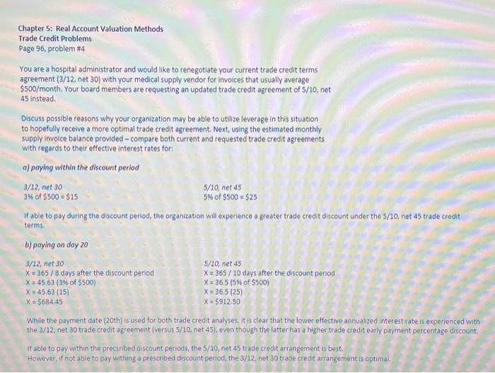 problem \#3 You are a practice administrator and are running into a