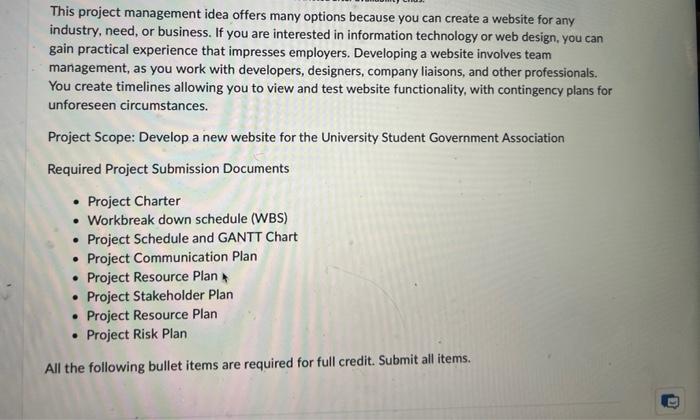 please submit each bullet to point. clear and precise please. Thanks! This