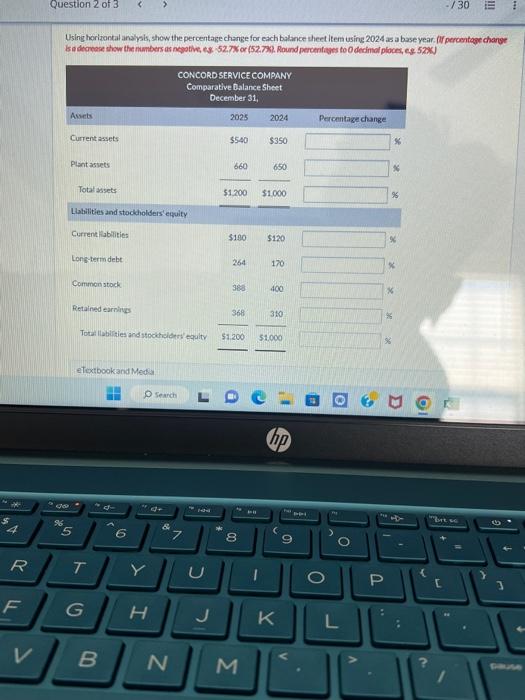 lefted thank you! Current Attempt in Progress The comparative balance sheet of