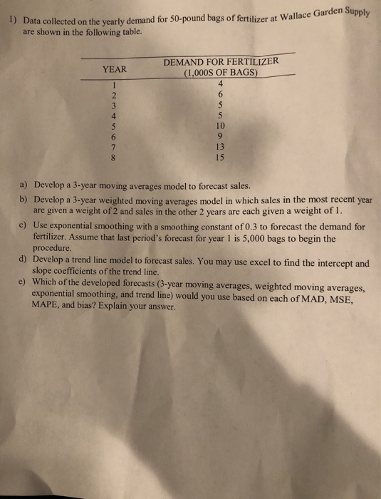 Answer A-E with complete work and explanations typed. 1) Data collected on