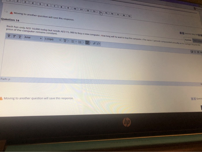 how much should she invest today, if investment is paying an interest