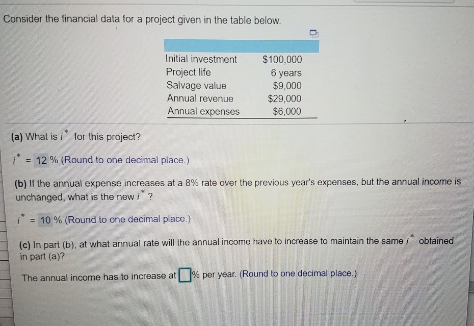  Find Part (C) show step by step and circle answer. Consider