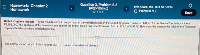  Homework: Chapter 2 Homework Question 3, Problem 2-5 (algorithmic) Part 1
