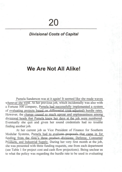  1. Define the problem 2. Frame them in financial theory 20