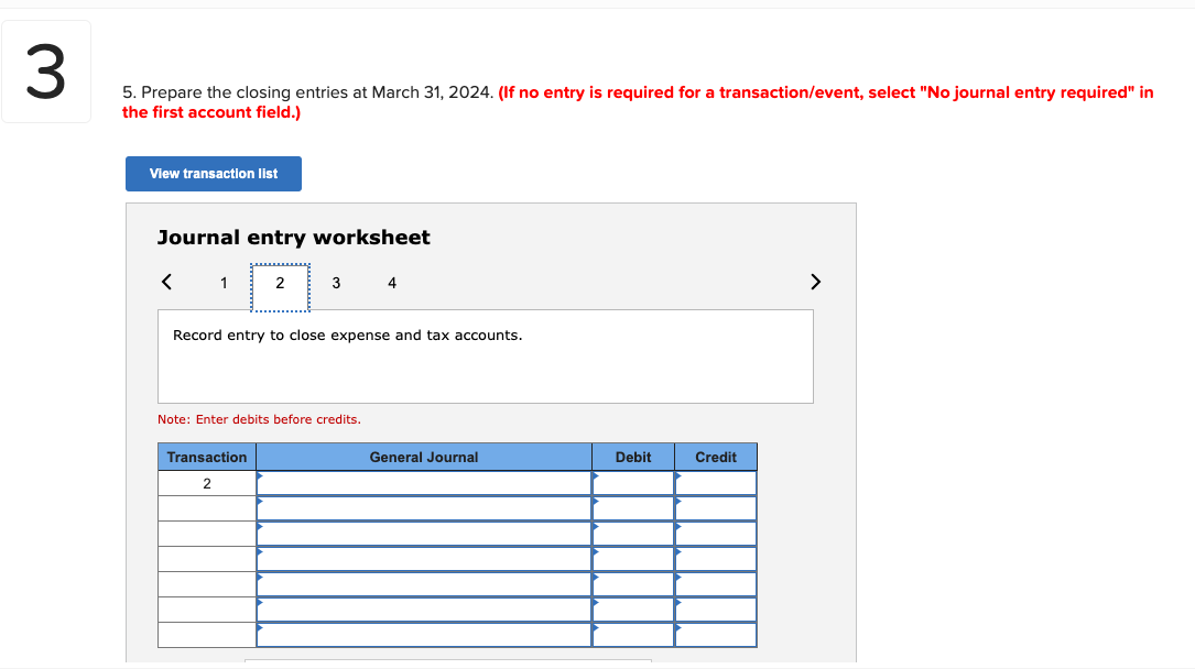 a 30 percent tax rate. Required: 1. Prepare a statement of earnings