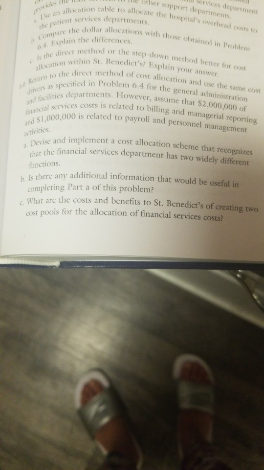 eservas o ech patient d as the cost driver R a h