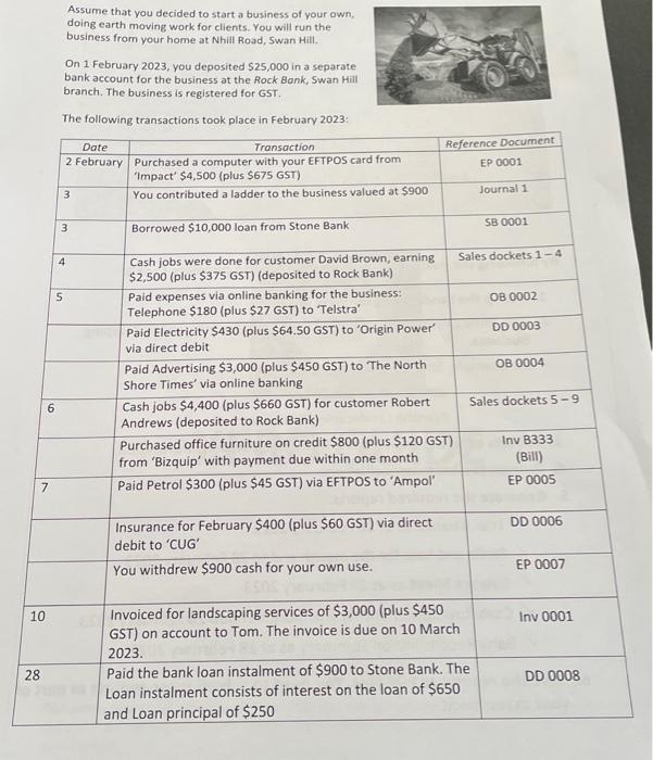  needed asap ... using Xero record the following transactions in xero,