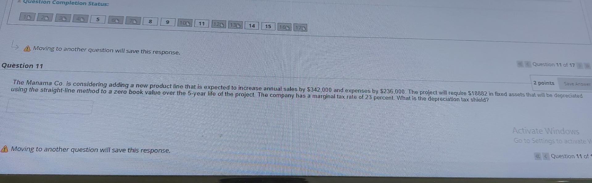 A Question Completion Status: 26 5 8 9 106 11 120
