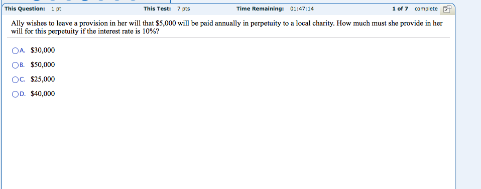 of 4%, and Investment B has a discount rate of 5%. Which
