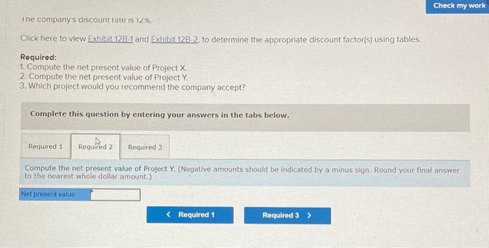 is trying to decide between two alternative uses for the funds as