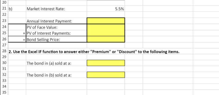 from the question) Ruiz Company issued bonds on January 1 and has