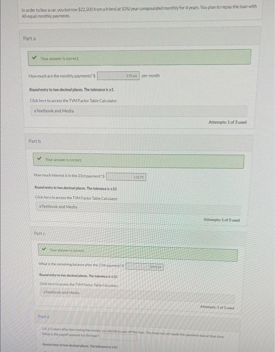  48 equal monthil paments Parta Hownuch are the inan thy payments?