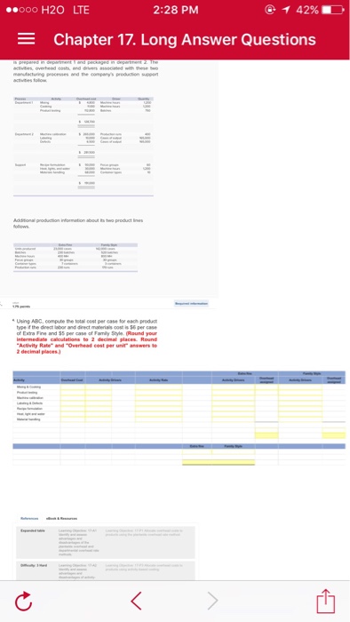 Connect Mohamed Alabba Managerial Accounting IThe following information applies to the questions