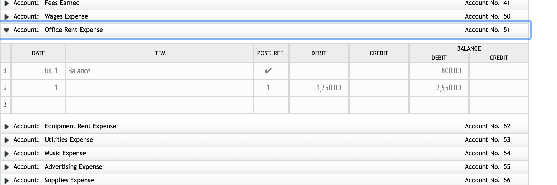 Chapter 3, prepare an end-of-period spreadsheet on a sheet of paper or