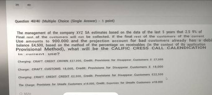 revenue was credited at the collection. The adjustment registration to 31/12/2019 elval: