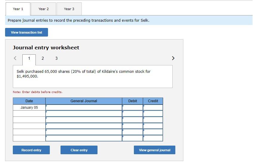 [The following information applies to the questions displayed below.) Selk Steel Company,