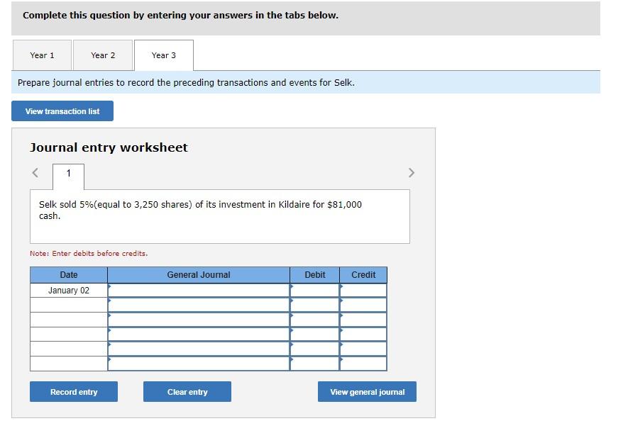 Kildaire's net income for the year is $1,194,000, and the fair value