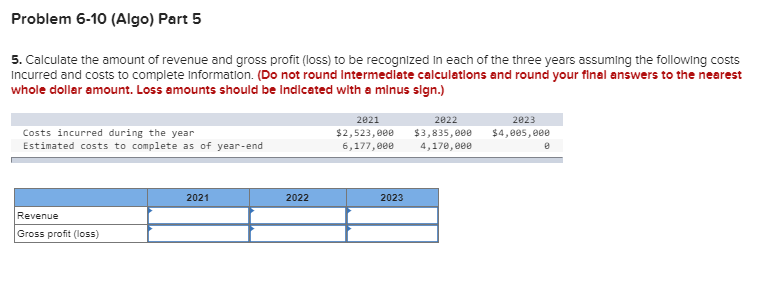 in 2023. Information related to the contract is as follows: Cost incurred