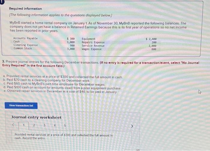 please answer all in format if possible thanks Required information [The following