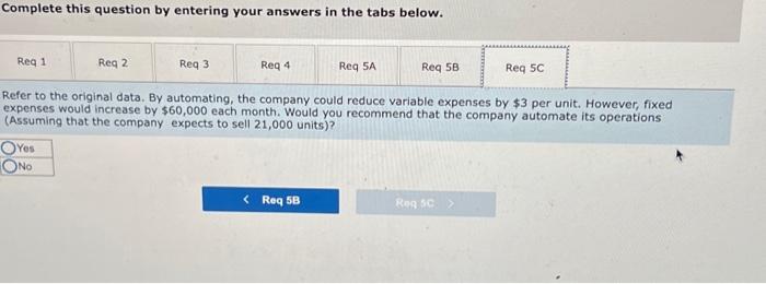 question by entering your answers in the tabs below. Compute the company's