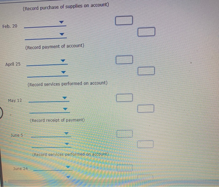 painting and decorating contractor that began operations in January 2019. The following