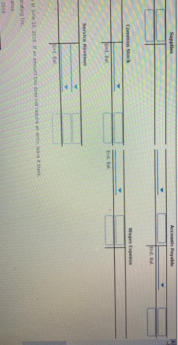 decorating services performed in April. e. On May 12, Rosenthal received $12,500