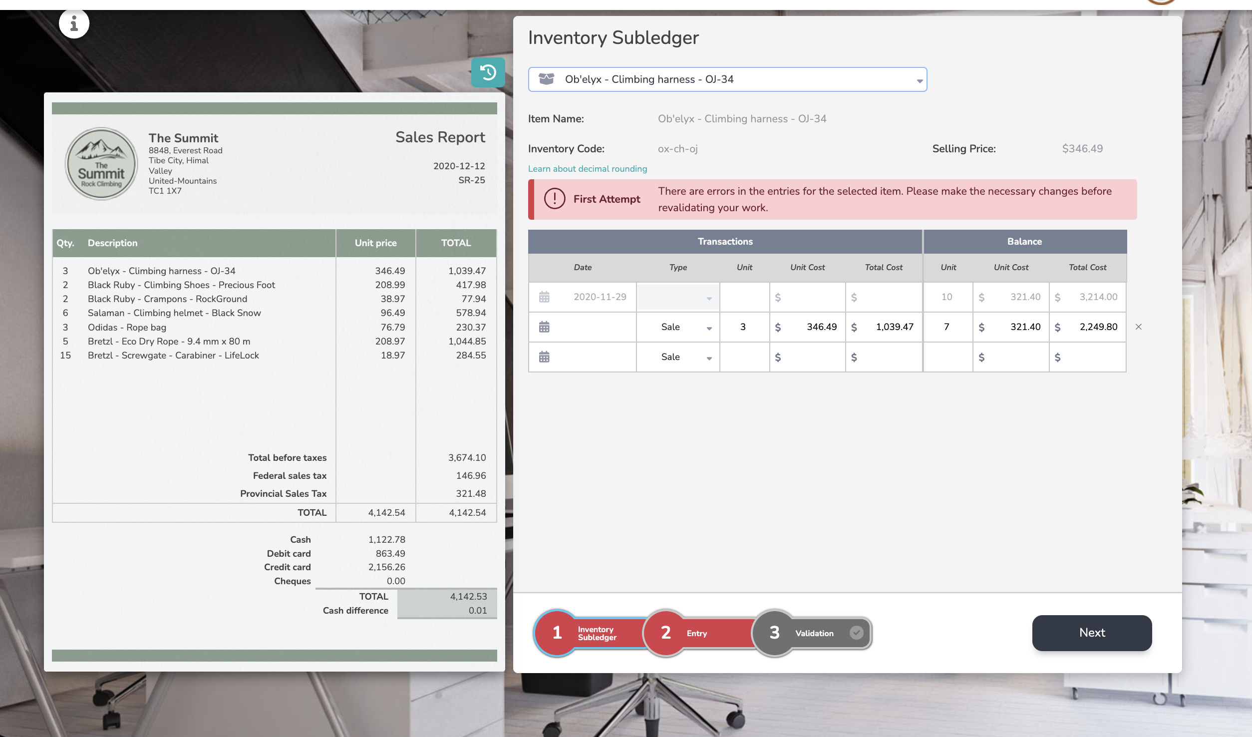  plz help me create the subledger 
