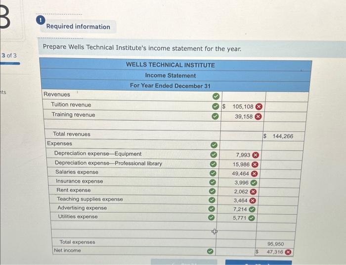 1 Required information Required information [The following information applies to the questions